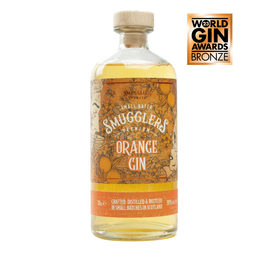 Smuggler's Orange Gin Smugglers Spirits Hand Crafted Gin & Whiskey